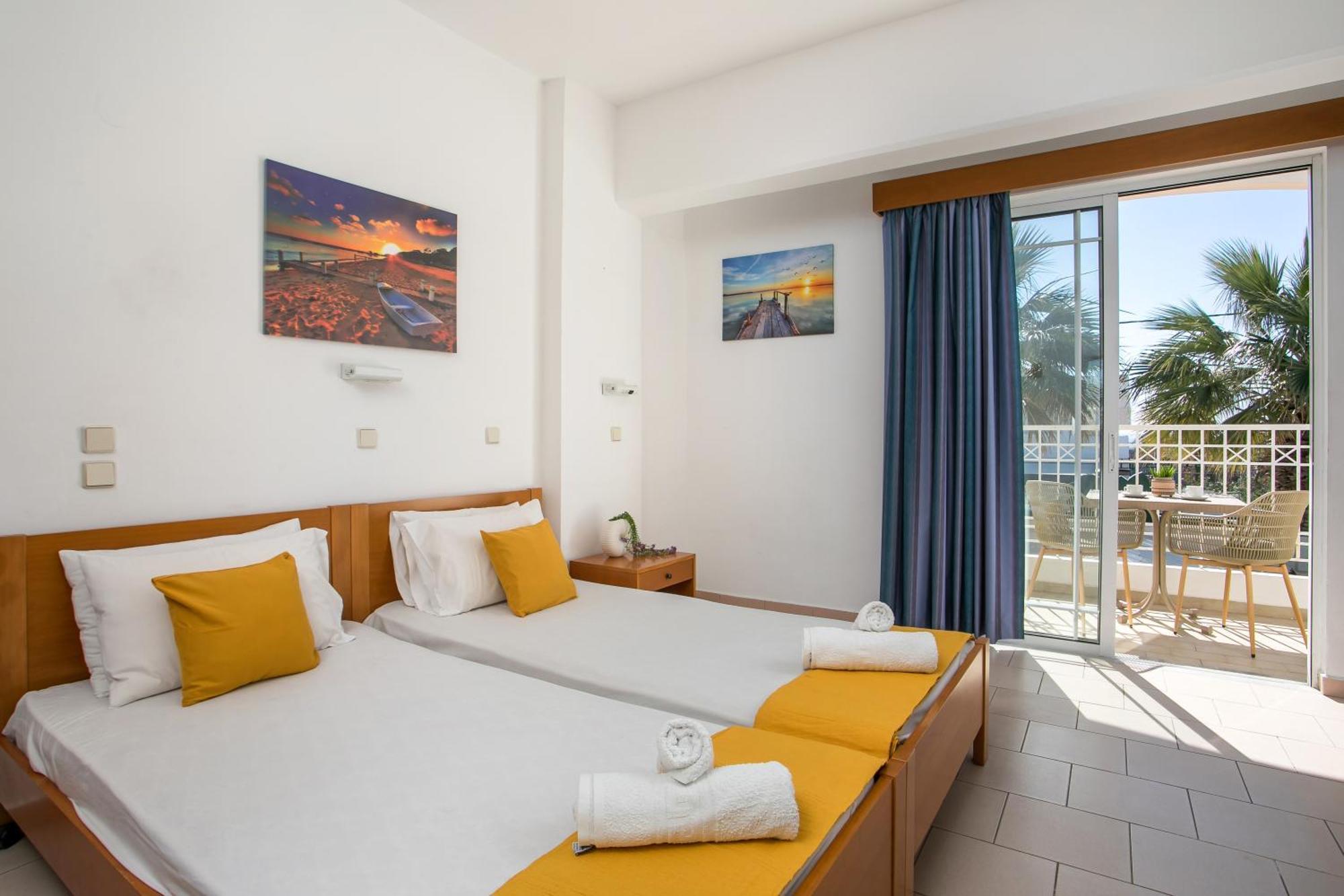 Lardos Sun View Apartments Bagian luar foto